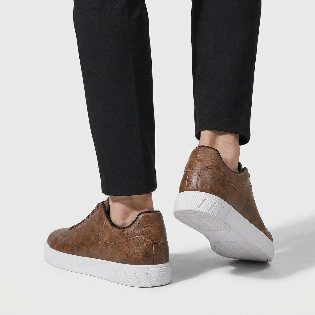 Sneakers Basses Classiques à Lacets pour Homme