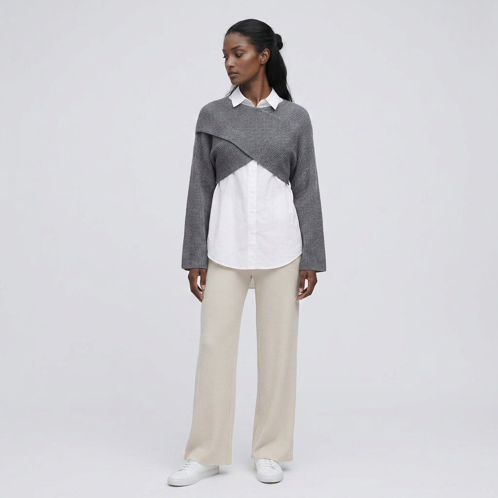 Ensemble Trois Pièces Confort Jersey Fluide pour Femme