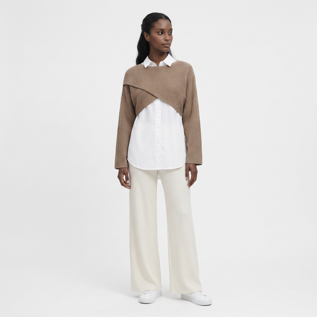 Ensemble Trois Pièces Confort Jersey Fluide pour Femme