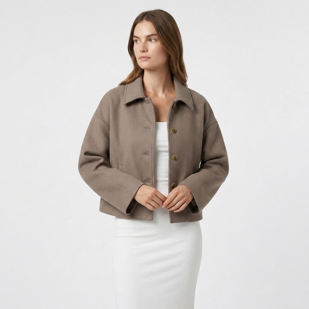 Veste Oversize Manches Longues Street Style pour Femme