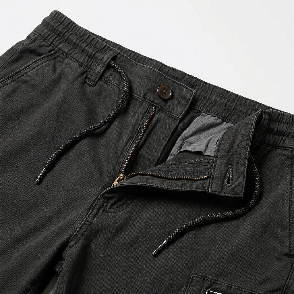 Pantalon Jogger Cargo Taille Élastiquée pour Homme