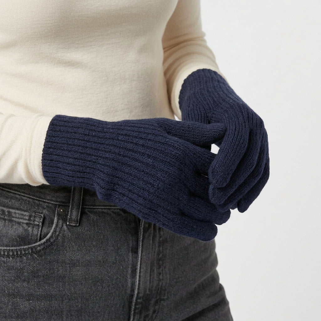 Ensemble Accessoires Cachemire Gants Bonnet Écharpe pour Femme