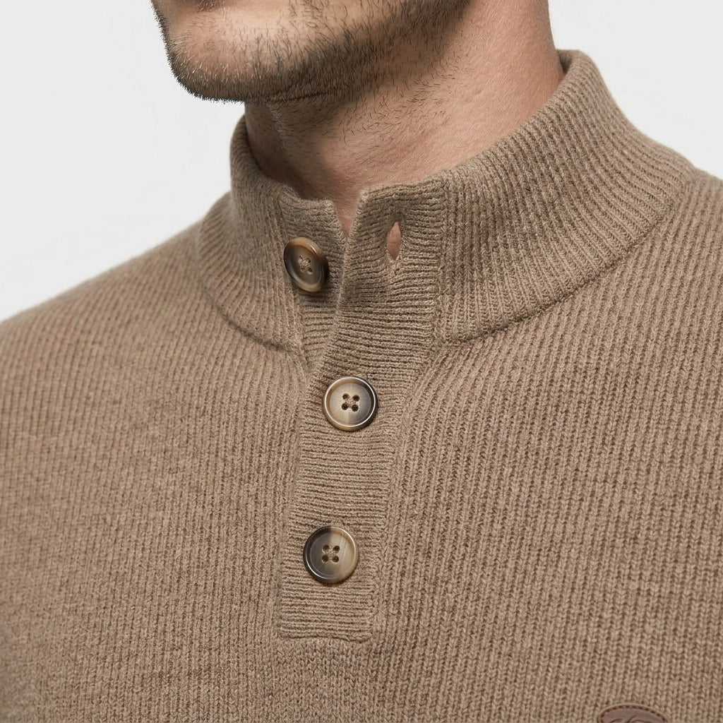 Pull Maille Fine Col Rond Coupe Classique pour Homme