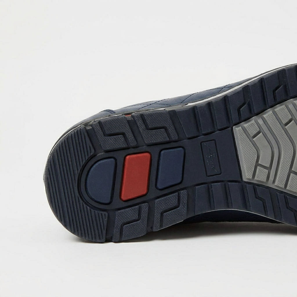 Chaussures Casual à Lacets Détails Matelassés Semelle Sport pour Homme