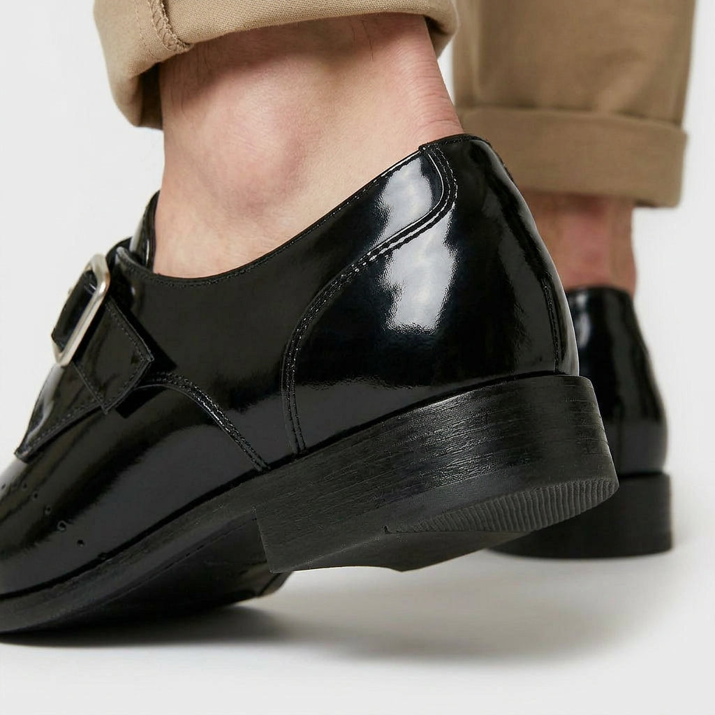 Chaussures Boucle Cuir Cousu Blake pour Homme