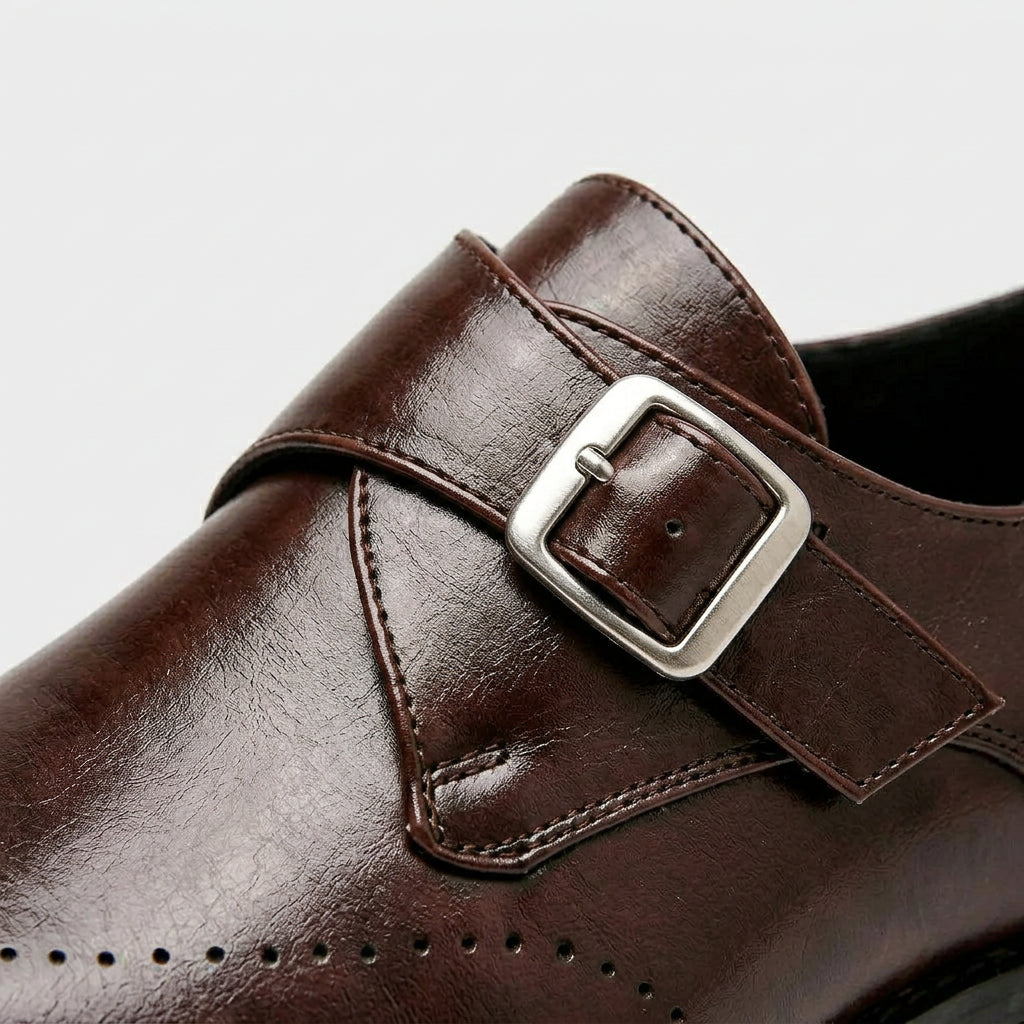 Chaussures Boucle Cuir Cousu Blake pour Homme