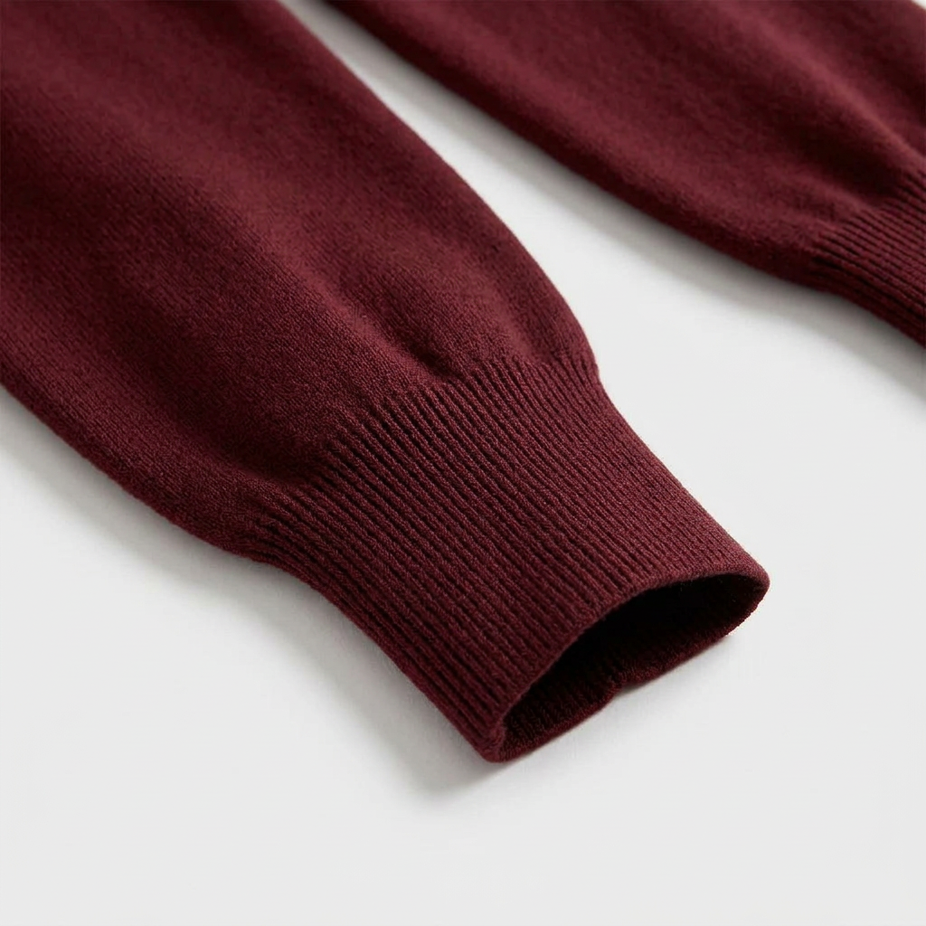Cardigan en Maille Fine Col V Boutonnage Simple Coupe Ajustée pour Femme
