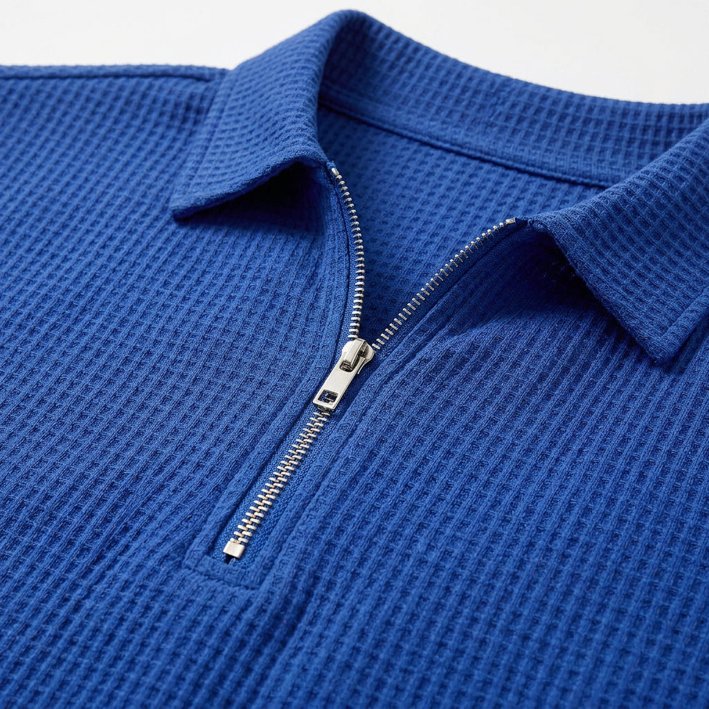 Ensemble Deux Pièces Polo Zippé et Short pour Femme
