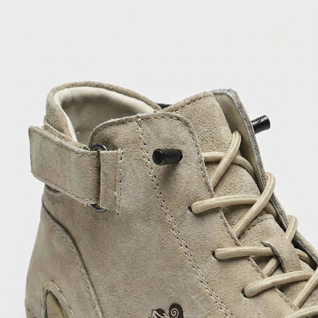 Sneakers Montantes Casual Lacets Bride Cheville pour Homme