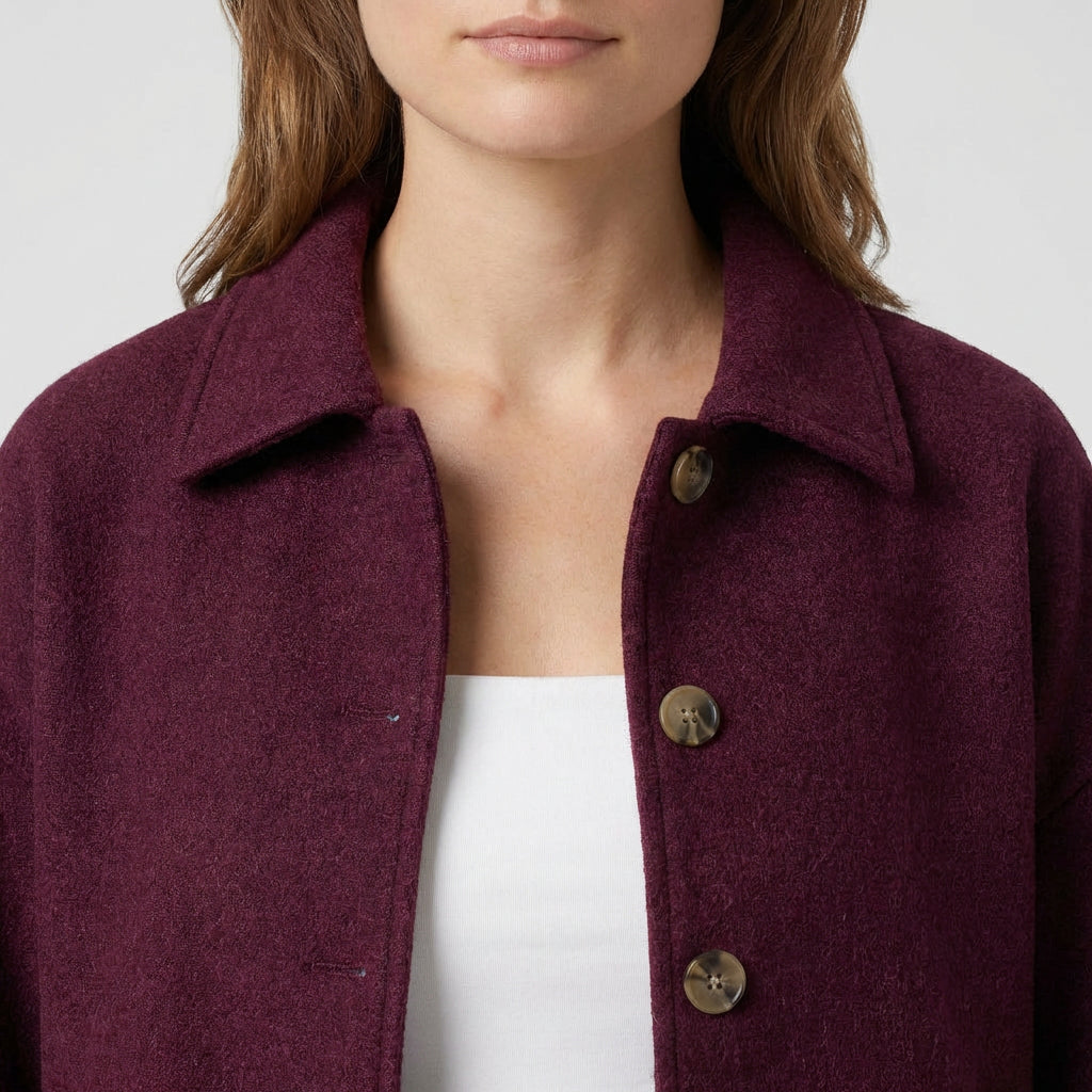 Veste Oversize Manches Longues Street Style pour Femme