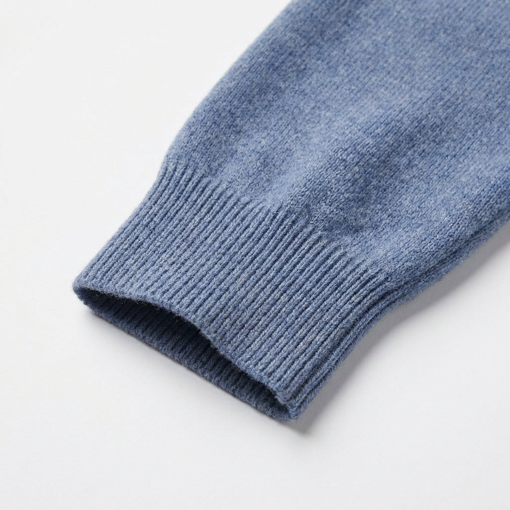 Sweatshirt à Capuche Maille Cachemire Mérinos pour Homme