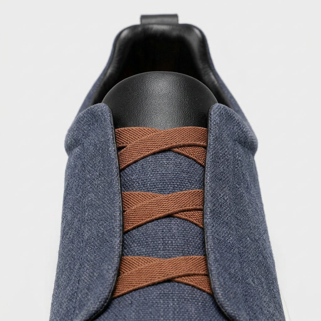 Sneakers Cuir Casual Confort pour Homme