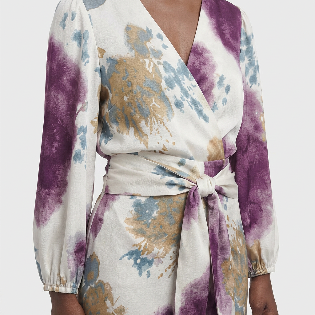 Ensemble Blouse Jupe Midi Coupe Coordinée pour Femme