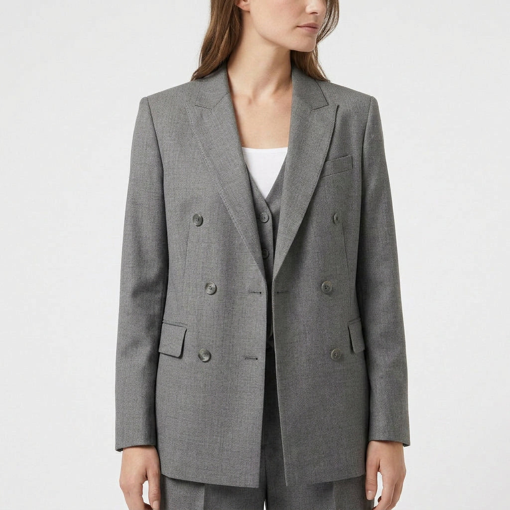 Ensemble Trois Pièces Coupe Coordonnée pour Femme