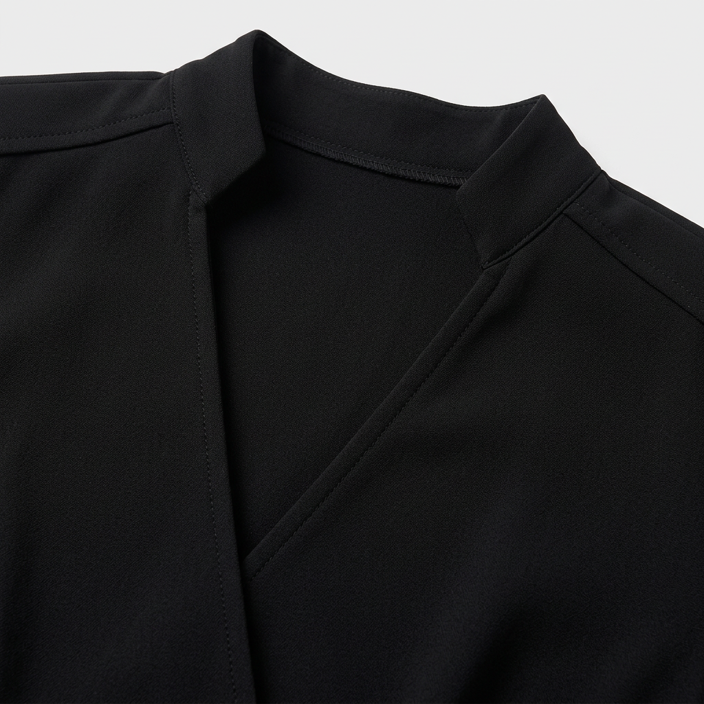 Robe Fourreau Midi Manches Longues Ceinturée pour Femme