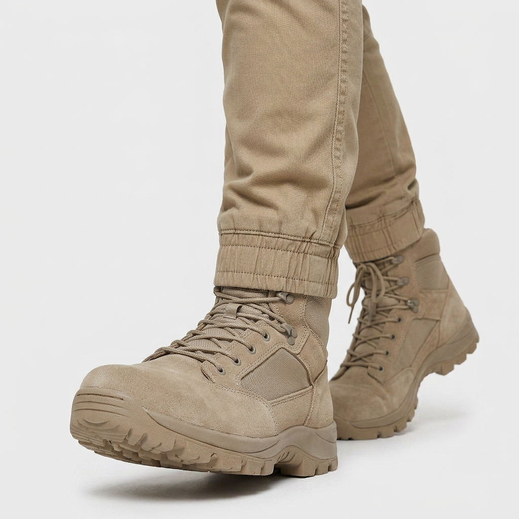 Pantalon Cargo Coton Décontracté Multi-Poches pour Homme