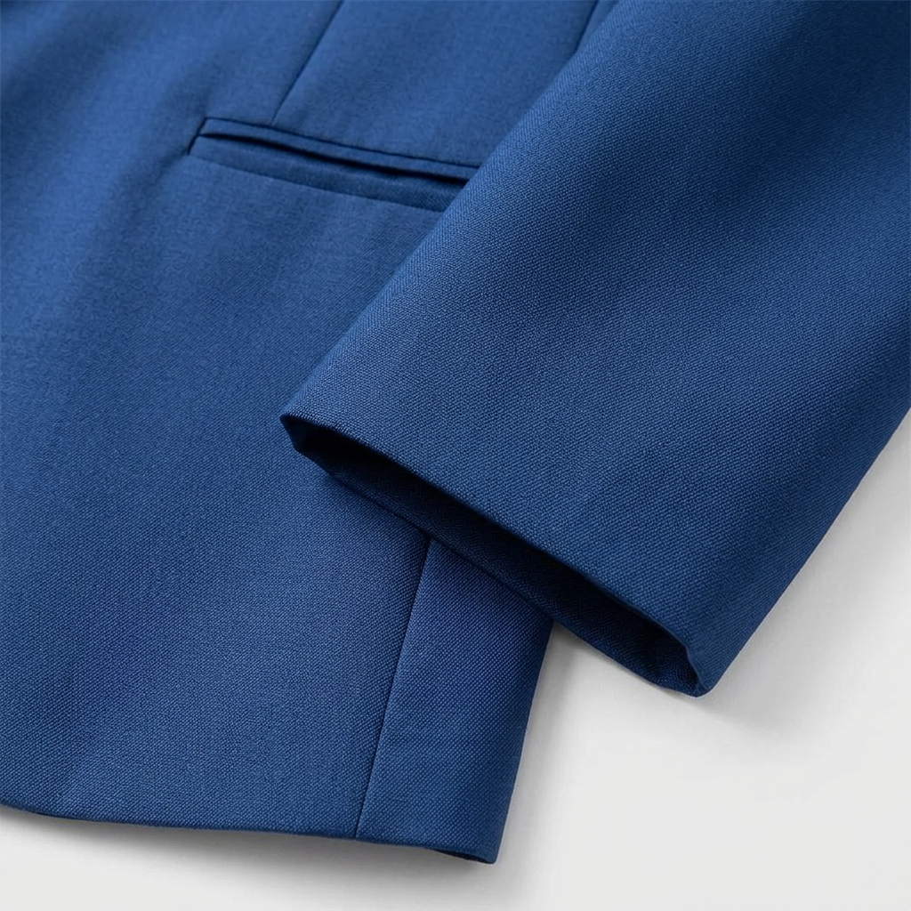 Blazer Élégant Coupe Moderne Épaules Structurées pour Homme