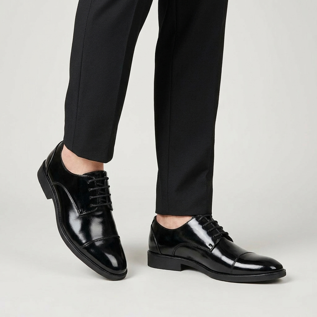 Oxford Cuir Pleine Fleur Cousu Goodyear pour Homme
