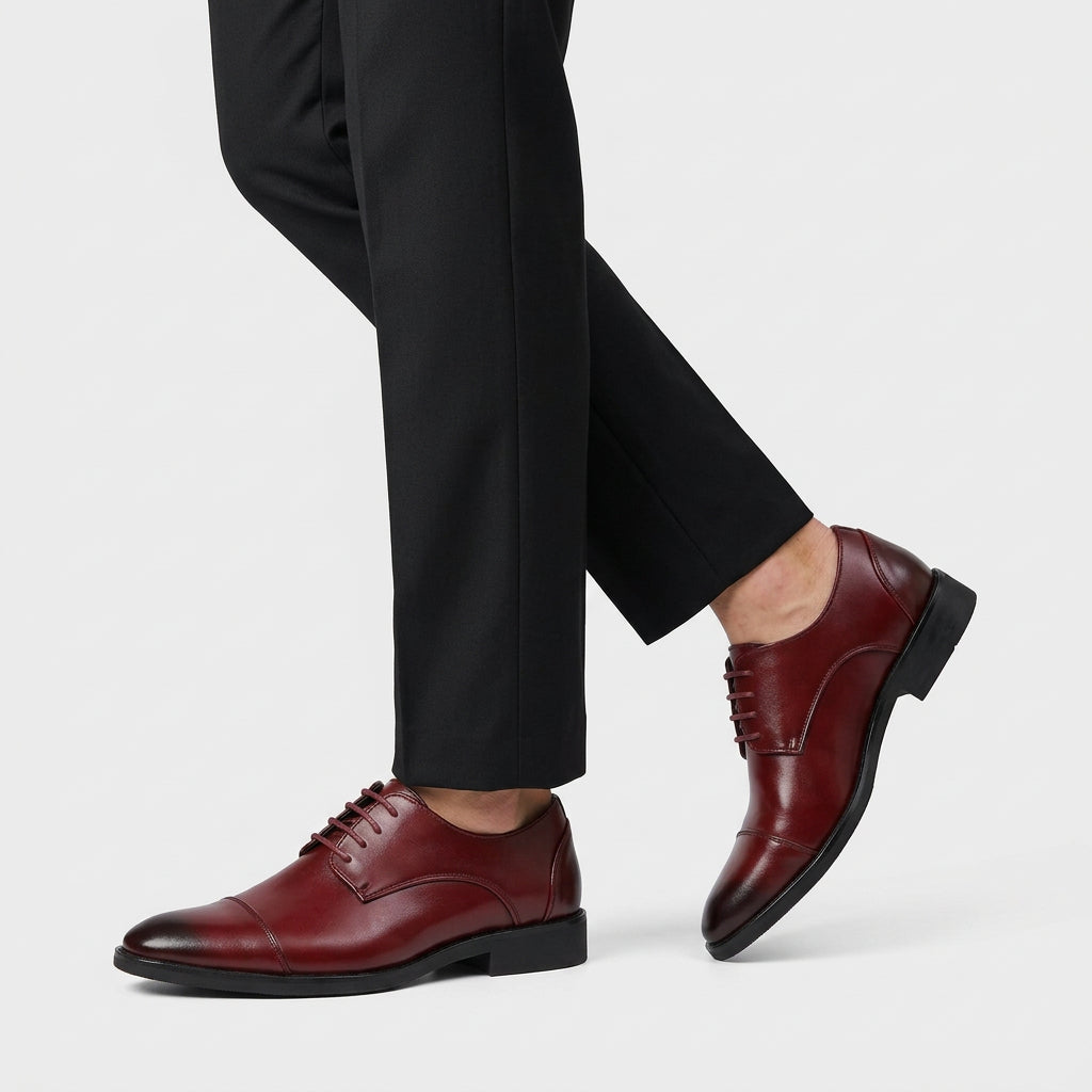 Oxford Cuir Pleine Fleur Cousu Goodyear pour Homme