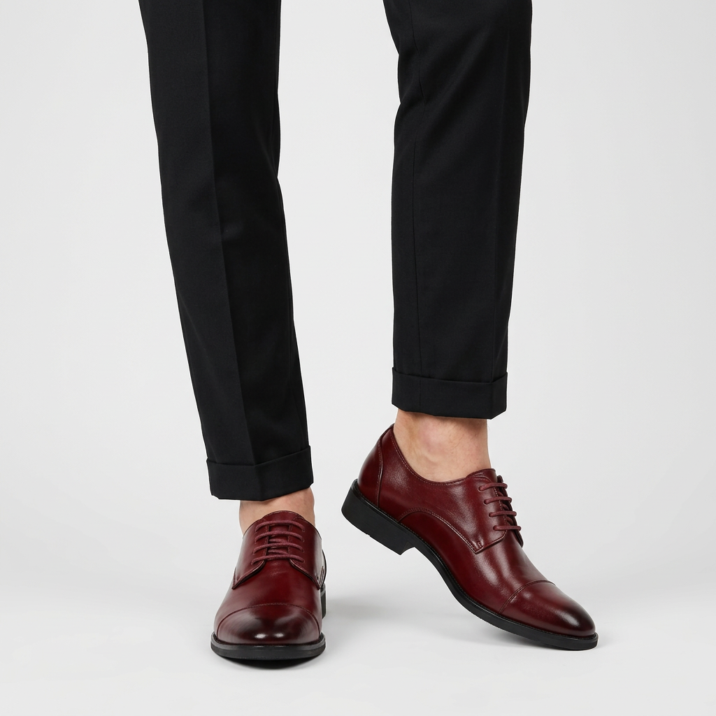 Oxford Cuir Pleine Fleur Cousu Goodyear pour Homme