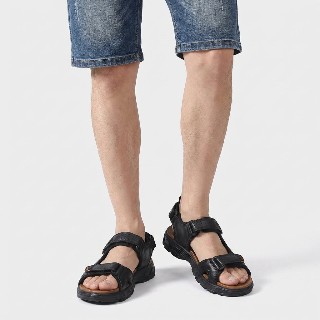 Sandales Orthopédiques Confort Semelle Ergonomique pour Homme