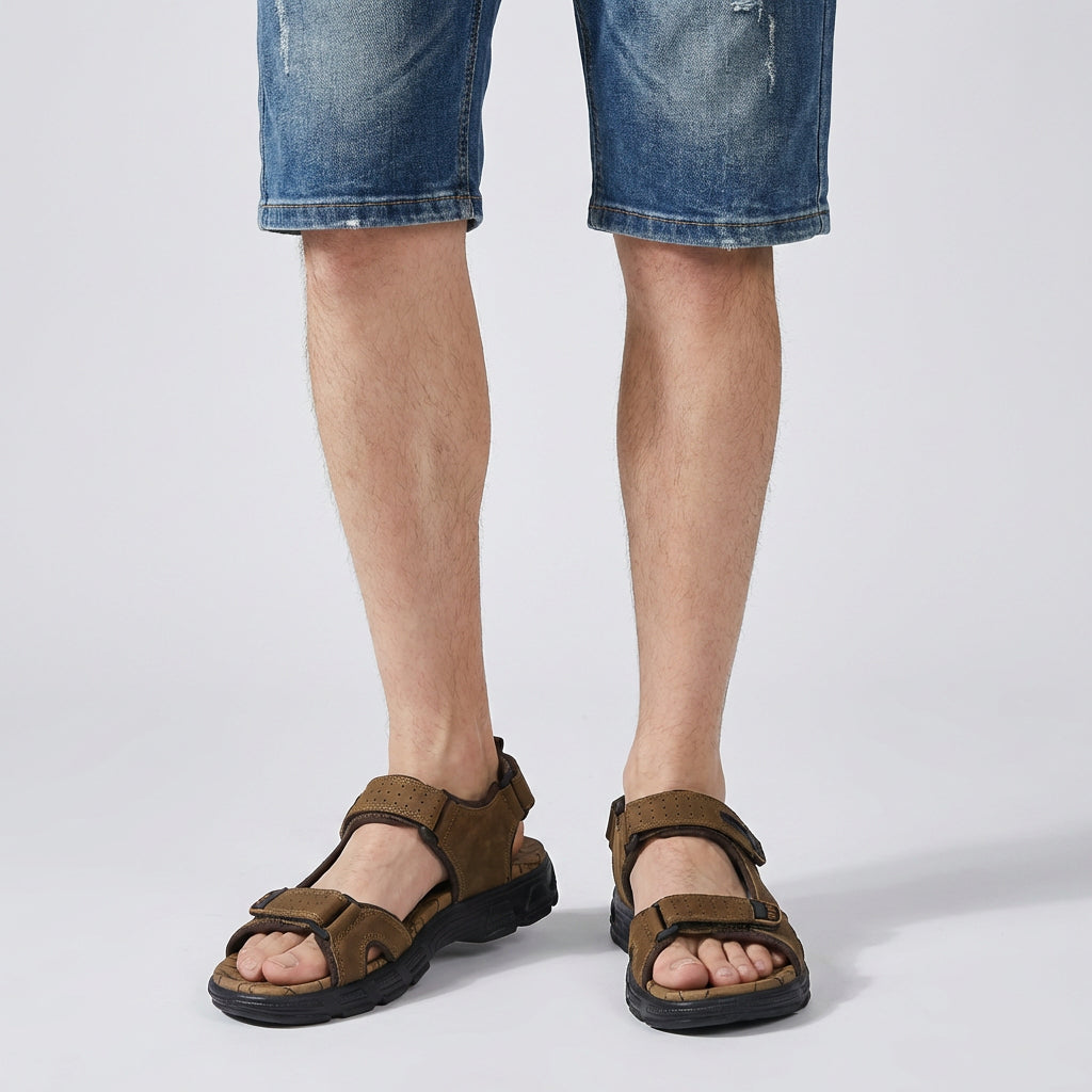Sandales Orthopédiques Confort Semelle Ergonomique pour Homme