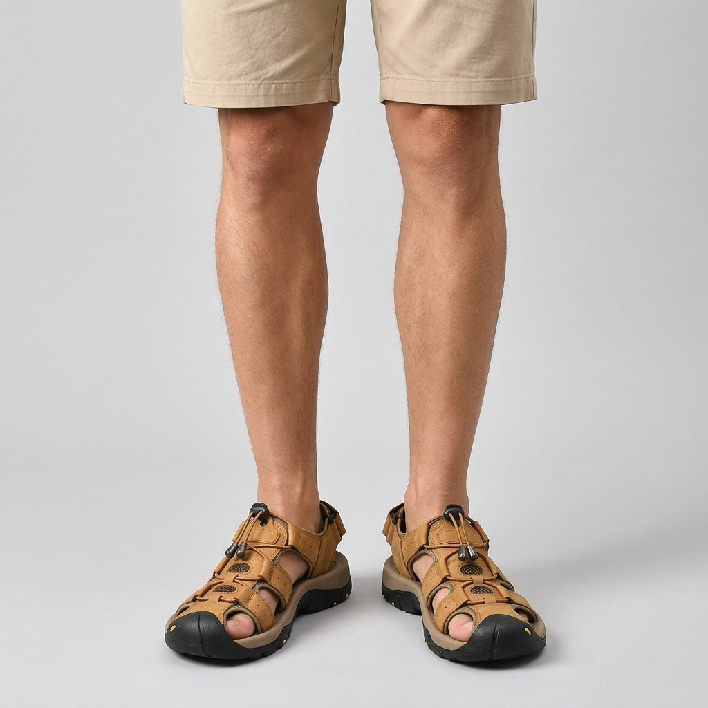 Sandales Orthopédiques Confort Support pour Homme