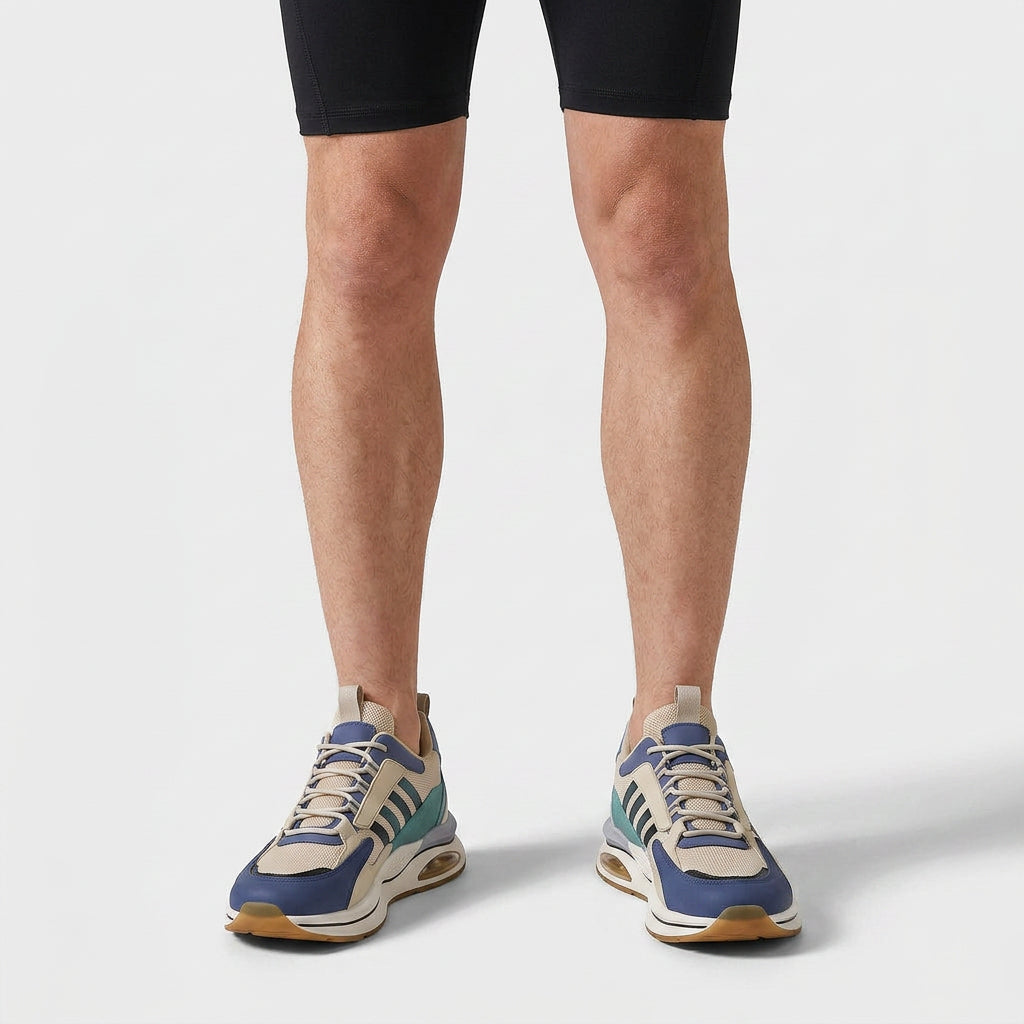 Sneakers Casual Semelle Épaisse Mesh Respirant pour Homme