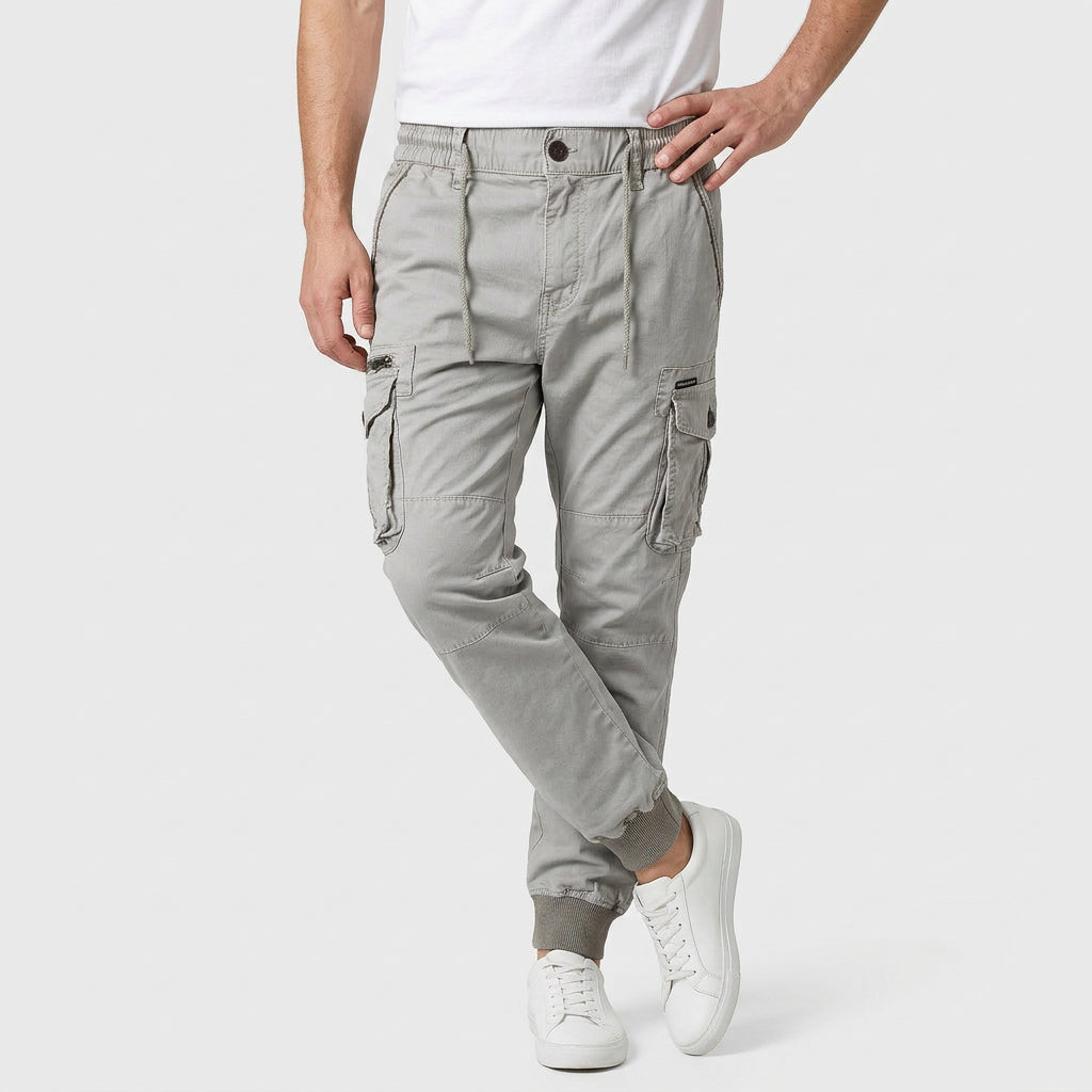 Pantalon Jogger Cargo Taille Élastiquée pour Homme