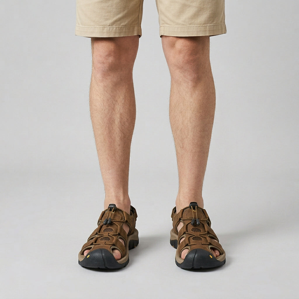 Sandales Orthopédiques Confort Support pour Homme
