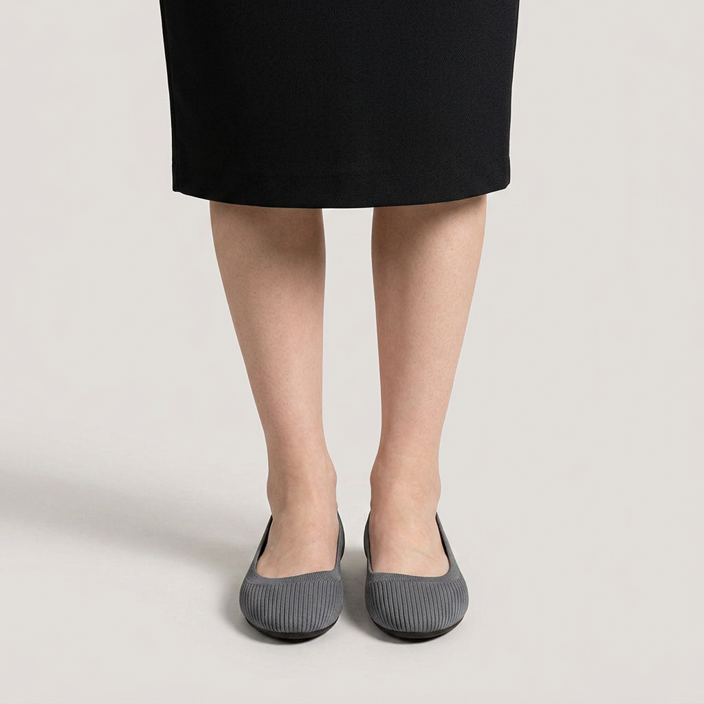 Ballerines Maille Stretch Slip-On Respirantes pour Femme