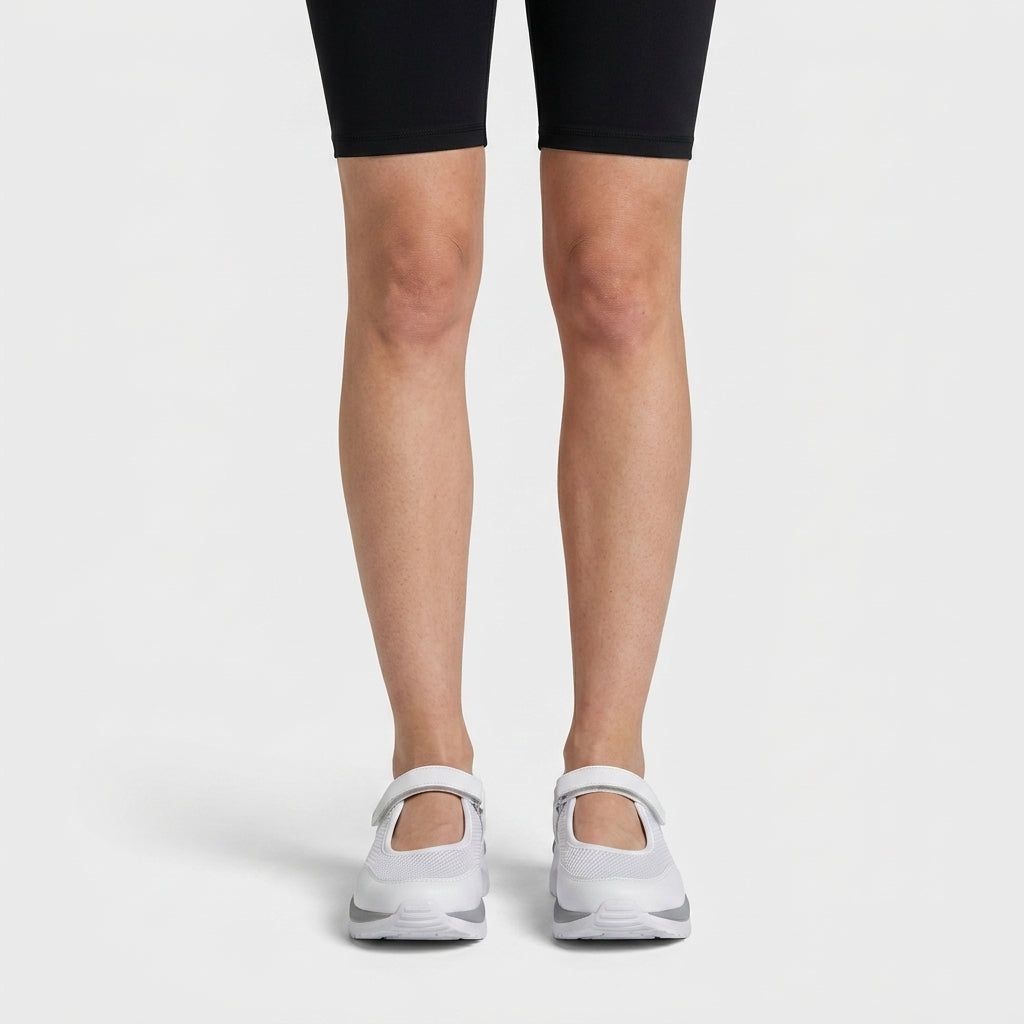 Sneakers Légères Semelle Crantée Coupe Classique pour Femme