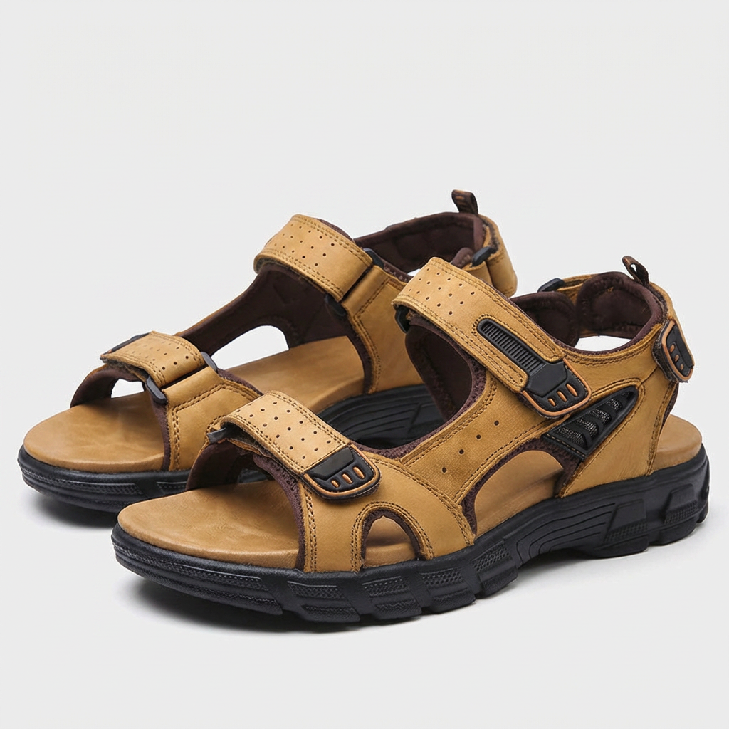 Sandales Orthopédiques Confort Semelle Ergonomique pour Homme
