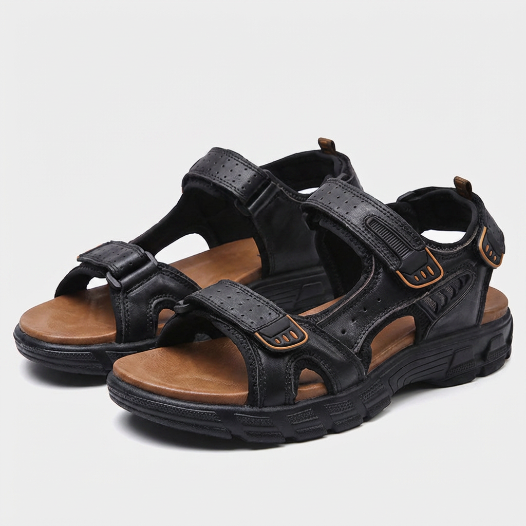 Sandales Orthopédiques Confort Semelle Ergonomique pour Homme