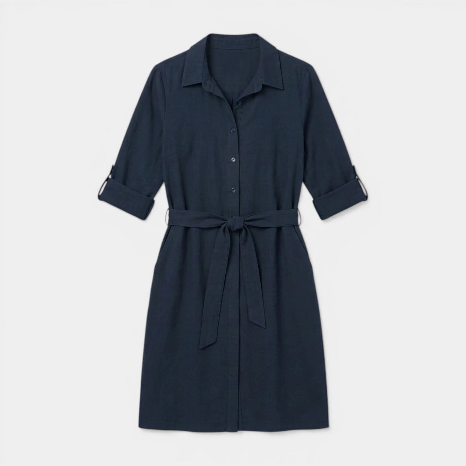 Robe Midi Bretelles Coupe Évasée pour Femme