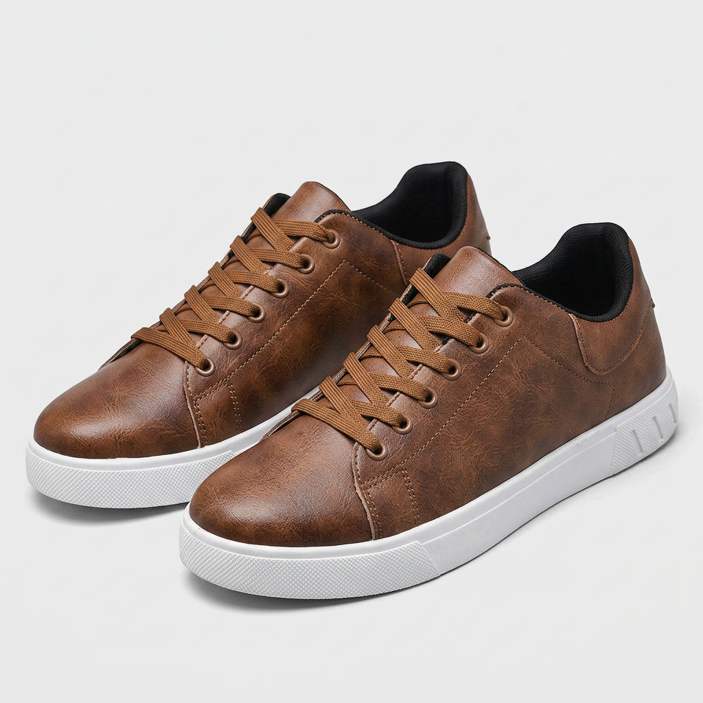 Sneakers Basses Classiques à Lacets pour Homme