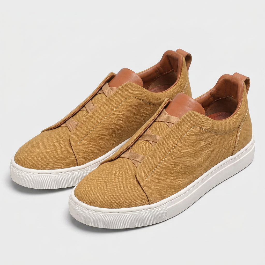 Sneakers Cuir Casual Confort pour Homme