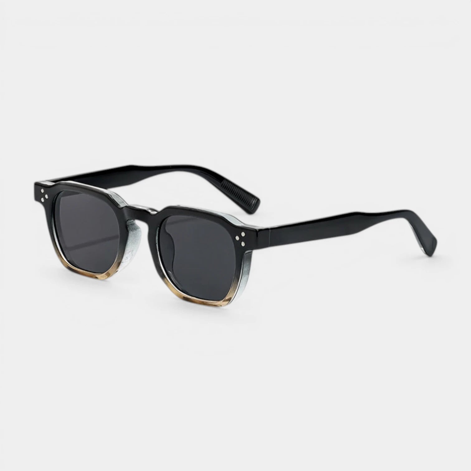 Lunettes Carrées Monture Épaisse Verres Teintés pour Homme