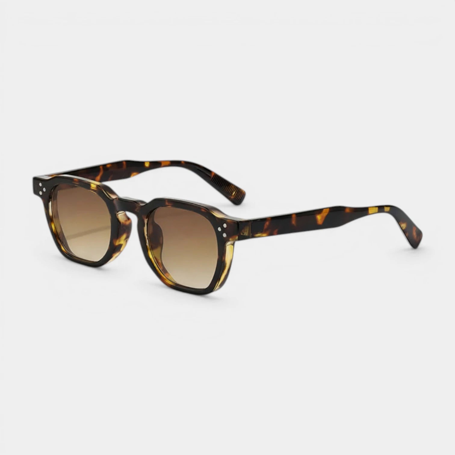 Lunettes Carrées Monture Épaisse Verres Teintés pour Homme