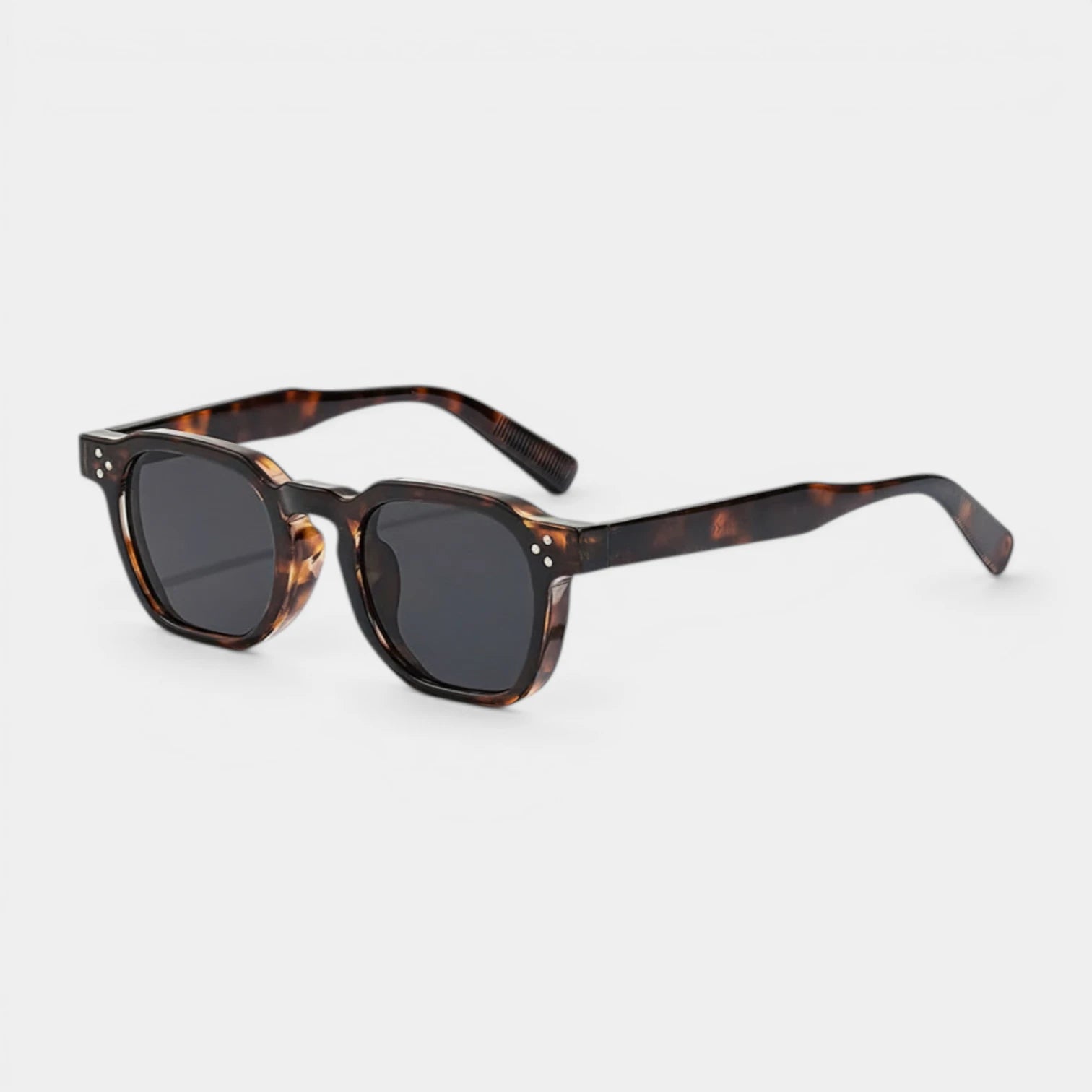 Lunettes Carrées Monture Épaisse Verres Teintés pour Homme