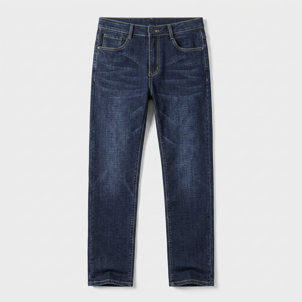 Jean Denim Classique Coupe Droite pour Homme