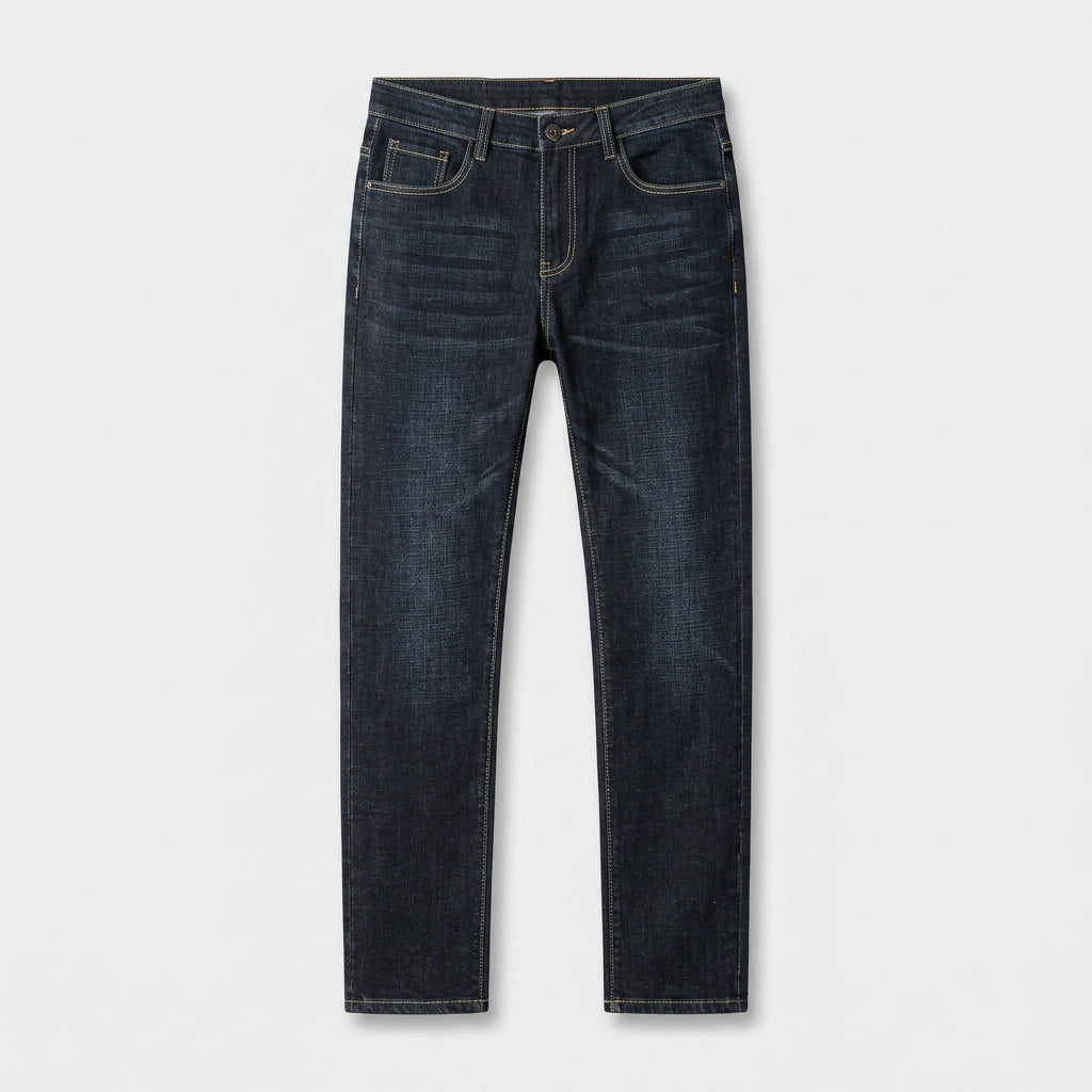 Jean Denim Classique Coupe Droite pour Homme