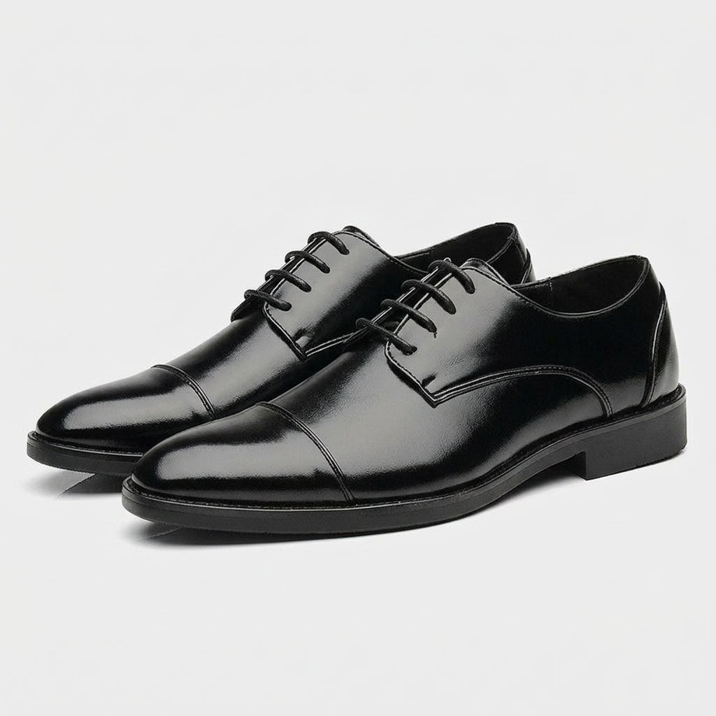Oxford Cuir Pleine Fleur Cousu Goodyear pour Homme