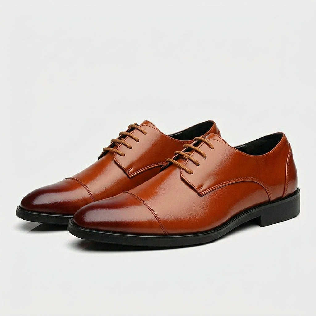 Oxford Cuir Pleine Fleur Cousu Goodyear pour Homme