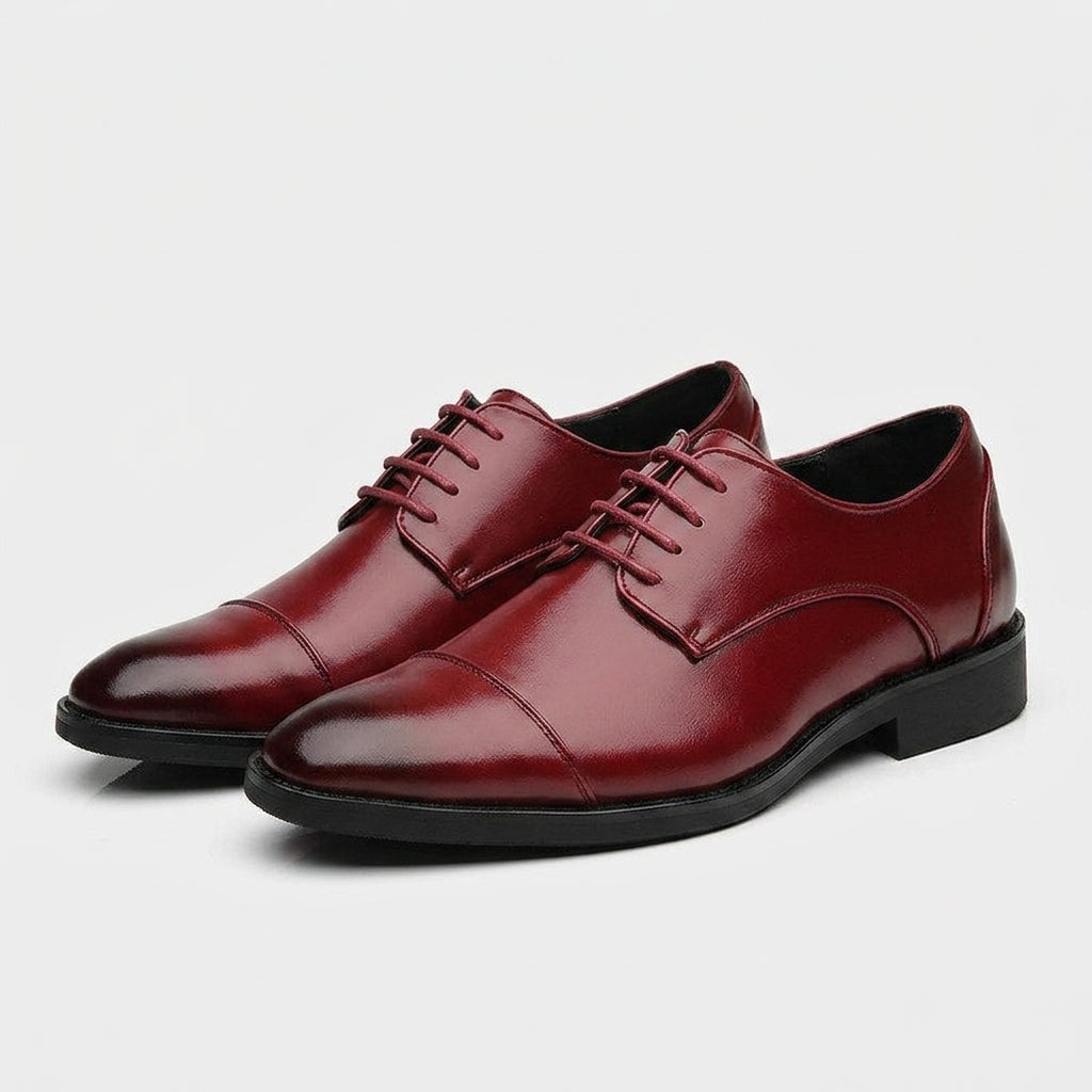 Oxford Cuir Pleine Fleur Cousu Goodyear pour Homme
