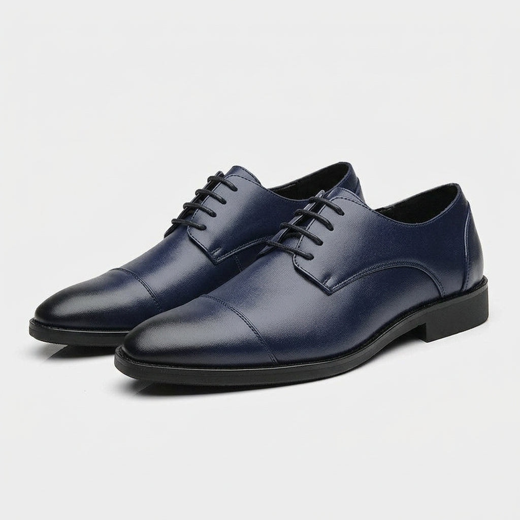 Oxford Cuir Pleine Fleur Cousu Goodyear pour Homme