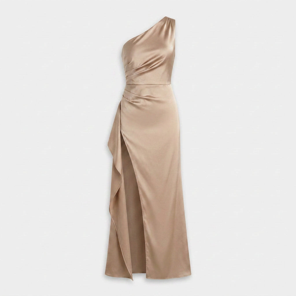 Robe Maxi Coupe Fluide Tissu Léger Pour Femme