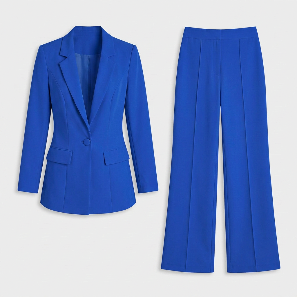 Ensemble Coordonné Coupe Décontractée Chic Pour Femme