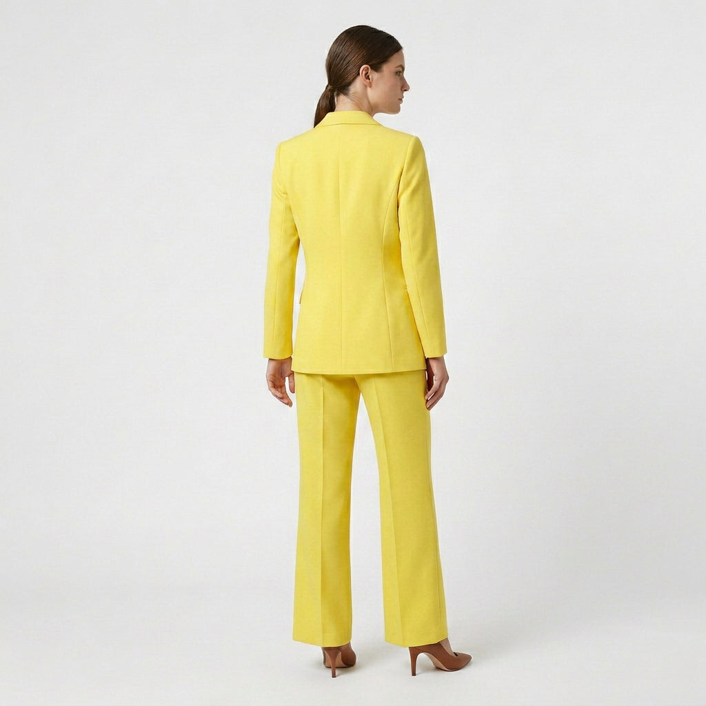 Ensemble Coordonné Coupe Décontractée Chic Pour Femme