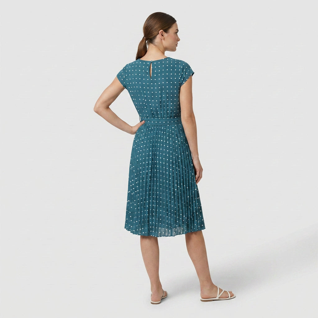 Robe Été Imprimée Coupe Légère pour Femme